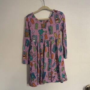 Little Sleepies Disney Monsters Inc. Print  Dress